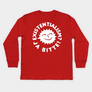 EXISTENTIALISM? Ja Bitte! Kids Long Sleeve T-Shirt